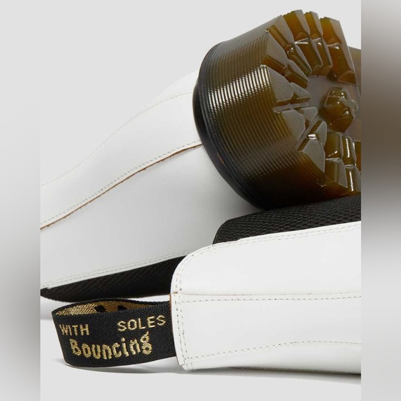 Dr. Martens 2976 Bex Made In England Toe Cap Chelsea Boots in White - Picture 7 of 13